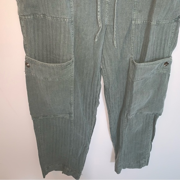 Free People Feelin Good Utility Pull Pant L - Picture 6 of 12
